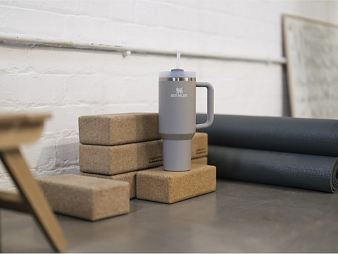 Stanley Quencher H2.0 стакан 1200 мл - Серый - рис 5.