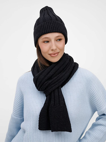 Шарф Bellish, черный - рис 8.