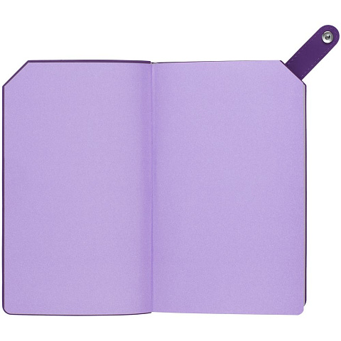 Ежедневник Corner, недатированный, серый с фиолетовым - рис 6.