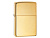 Зажигалка ZIPPO Classic с покрытием High Polish Brass, латунь/сталь, золотистая, 38x13x57 мм - миниатюра