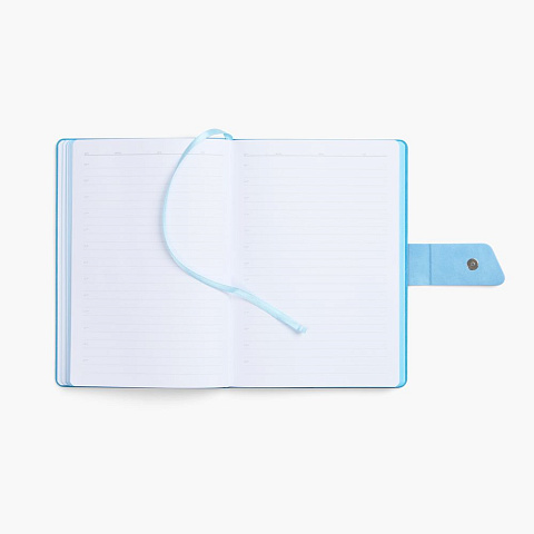 Ежедневник Boom, недатированный, черный с голубым - рис 10.