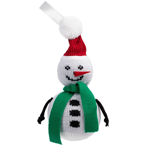 Елочная игрушка «Снеговик» - рис 2.