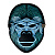 Led маска Gorillazz - миниатюра - рис 3.