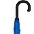 Зонт-трость Undercolor с цветными спицами, голубой - миниатюра - рис 6.
