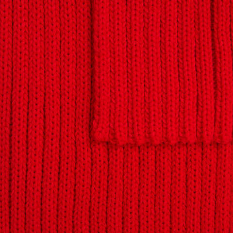 Шарф HappyGo, красный - рис 4.