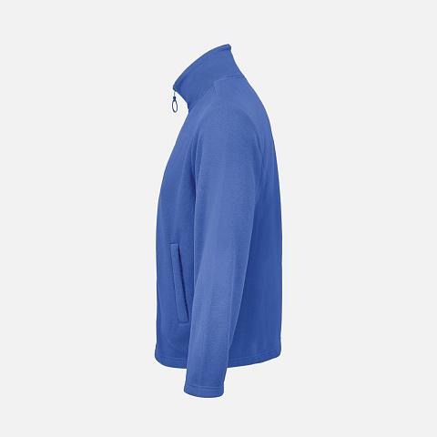 Куртка флисовая унисекс Nitro, ярко-синяя (royal) - рис 4.