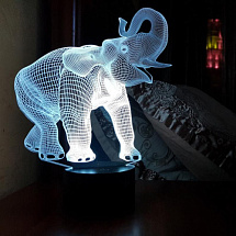 3D светильник "Слон"