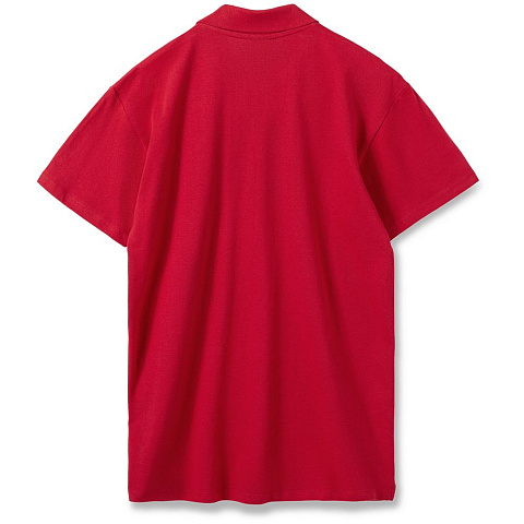Рубашка поло мужская Summer 170, красная - рис 3.
