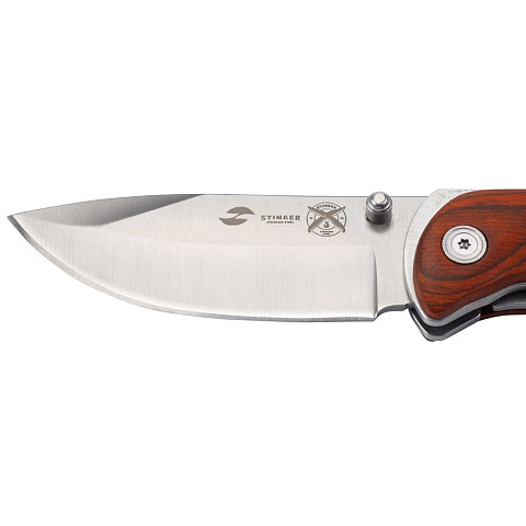 Складной нож Stinger 8236, коричневый - рис 5.