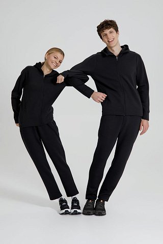 Куртка с капюшоном унисекс Begi, черная - рис 19.