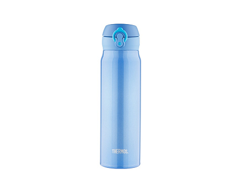 Термос со стальной колбой тм THERMOS JNL-602-MTB SS Vac. Insulated Flask,600ml, синий