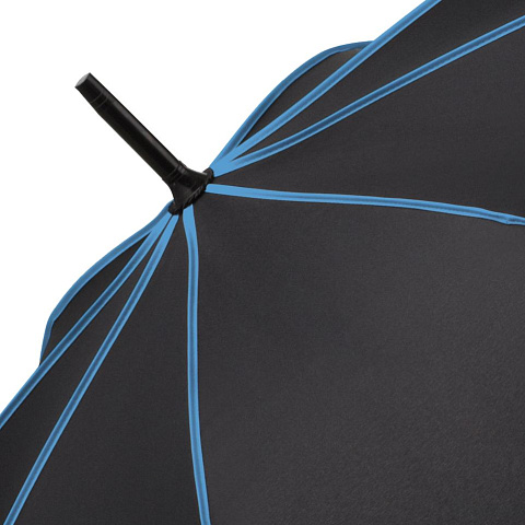 Зонт-трость Seam, голубой - рис 4.