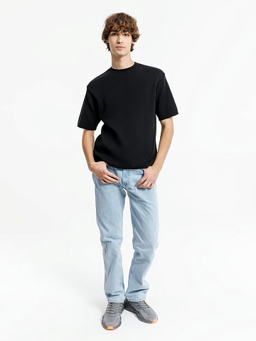 Джемпер с коротким рукавом Siluetti Volumica, черный - рис 5.