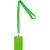 Лента для бейджа Pin, зеленая - миниатюра - рис 3.