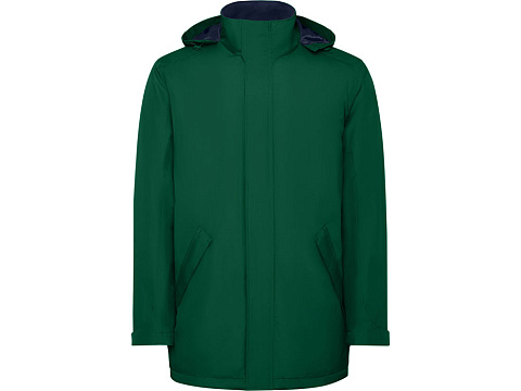 Парка утепленная America мужская, бутылочный зеленый