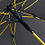 Зонт-трость с цветными спицами Color Style, желтый - миниатюра - рис 3.