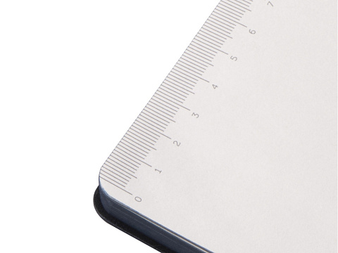 Блокнот А5 Notepeno Max, 96 листов 80 гр/м2 белой FSC бумаги, темно-синий - рис 6.