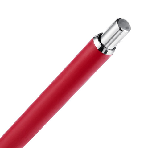 Ручка шариковая Slim Beam, красная - рис 3.