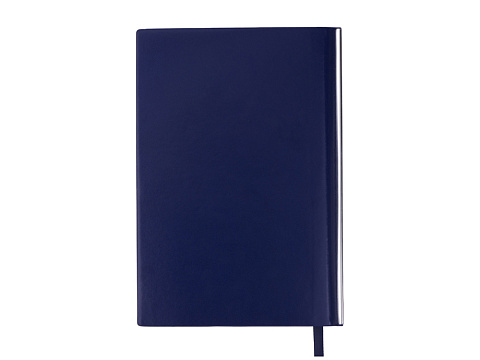 Блокнот А5 Scribe, гибкая обложка, 96 листов 80 гр/м2, темно-синий - рис 3.