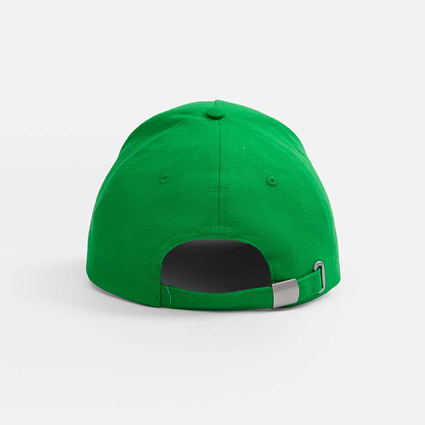 Бейсболка Classic 2.0, ярко-зеленая с белым кантом - рис 6.