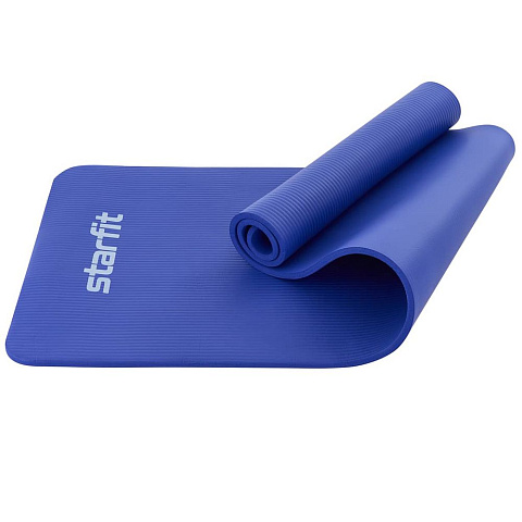 Коврик для йоги и фитнеса Intens, синий - рис 2.