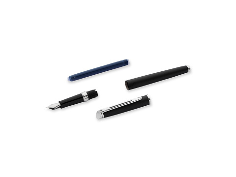 Перьевая ручка Waterman Hemisphere, цвет: MattBlack CT, перо: F - рис 5.