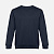 Свитшот унисекс Delta, темно-синий - миниатюра