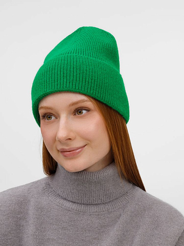 Шапка Color Boom, зеленая - рис 4.