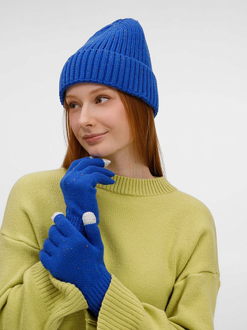 Шапка Spotti, синяя - рис 7.