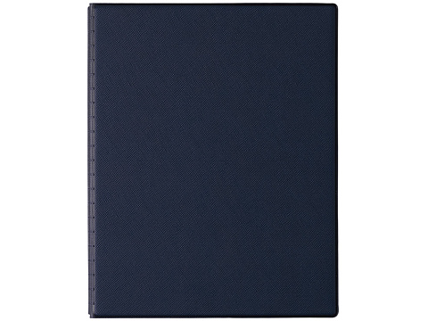 Блокнот на кольцах Favor, темно-синий - рис 2.