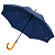 Зонт-трость LockWood, темно-синий - миниатюра