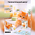 Конструктор KIDS серия "Котики" Рыжий котик - миниатюра - рис 5.
