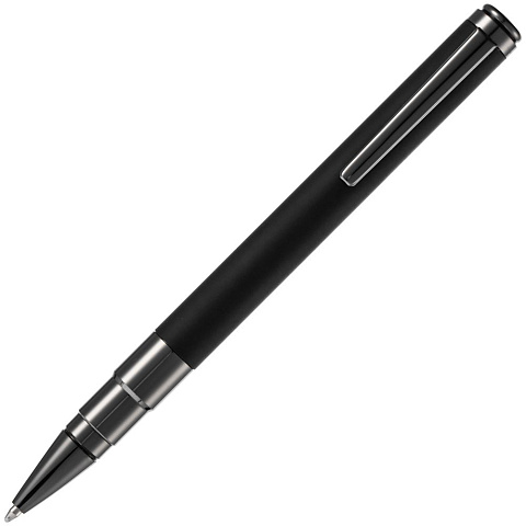 Ручка шариковая Kugel Gunmetal, черная - рис 4.