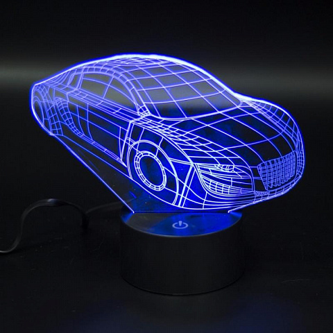 3D светильник Автомобиль - рис 9.