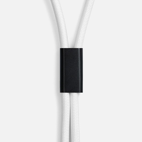 Кабель-ланьярд energyFlex Power Delivery 60 Вт, белый - рис 5.