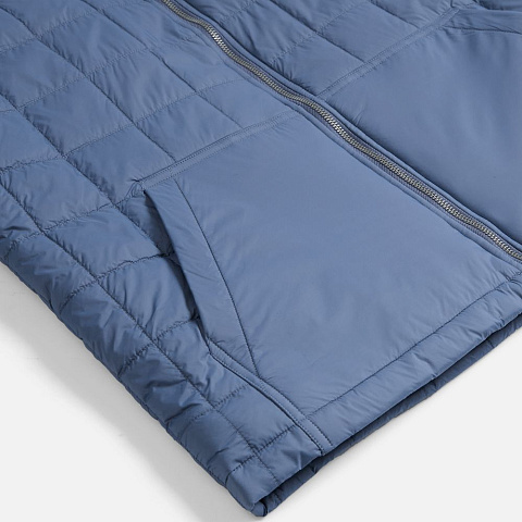 Жилет унисекс Warmbridge, синий (джинс) - рис 5.