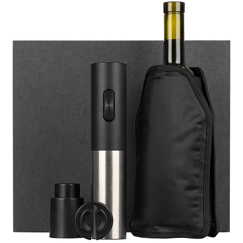 Винный набор Winetura, черный - рис 4.