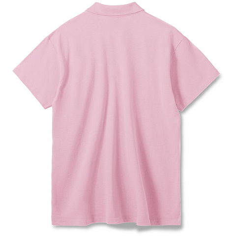 Рубашка поло мужская Summer 170, розовая - рис 3.