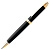 Ручка шариковая Razzo Gold, черная - миниатюра