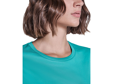 Футболка Estoril женская, тропический бирюзовый - рис 6.