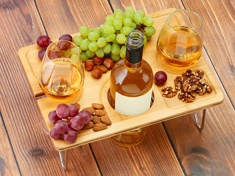 Столик бамбуковый на складных ножках Barolo - рис 9.