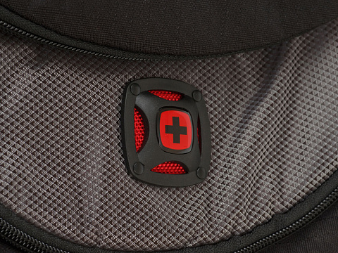 Рюкзак Synergy WENGER 16'', черный/серый, полиэстер/ПВХ, 36 x 26 x 46 см, 26 л - рис 9.