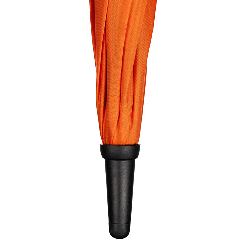 Зонт-трость Undercolor с цветными спицами, оранжевый - рис 7.