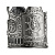 Набор подарочный с подстаканником "Штурвал" никелированный с чернением - миниатюра - рис 5.