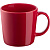 Кружка Valotti Medio, красная - миниатюра