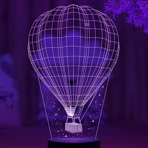 3D светильник Воздушный шар