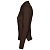 Рубашка поло женская с длинным рукавом Podium 210 шоколадно-коричневая - миниатюра - рис 4.