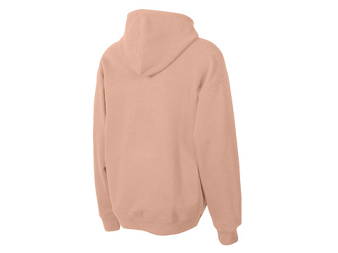 Толстовка с капюшоном оверсайз Berlin унисекс, лосось - рис 8.