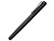 Металлическая ручка роллер Black Lama soft-touch, черная - миниатюра