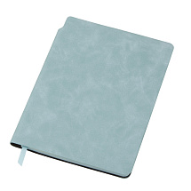 Блокнот А5 Notepeno Max, 96 листов 80 гр/м2 белой FSC бумаги, цвет морской волны